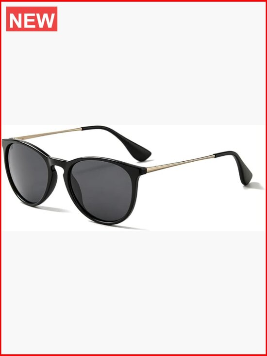 Vintage Retro Round Polarized Sunglasses UV400 Lightweight Women main image 7